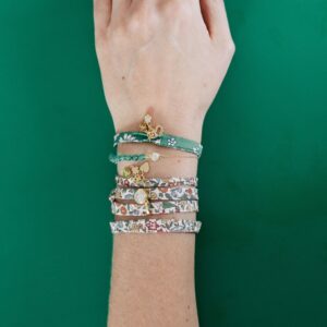 Pulseira de Tecido Liberty