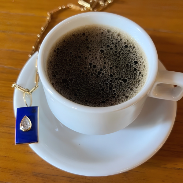 Pingente Drop Lapis Lazuli